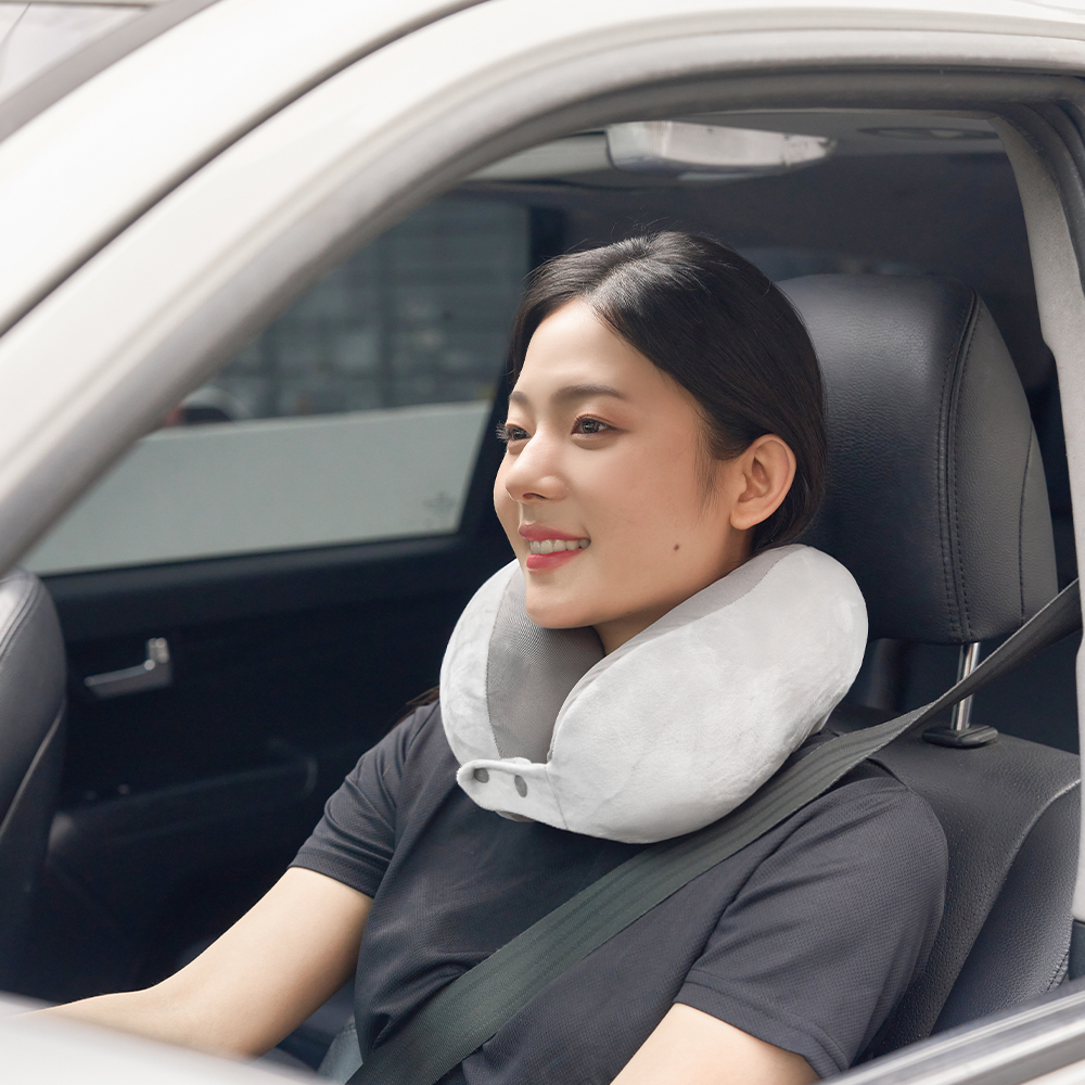 지티스 기내용 목베개 양면 여행용 비행기 휴대용 접히는 성인 상품 이미지