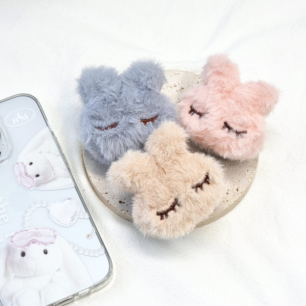 토끼 그립 톡홀더 핸드폰 귀여운 인형 스마트톡 - 상세 이미지 2
