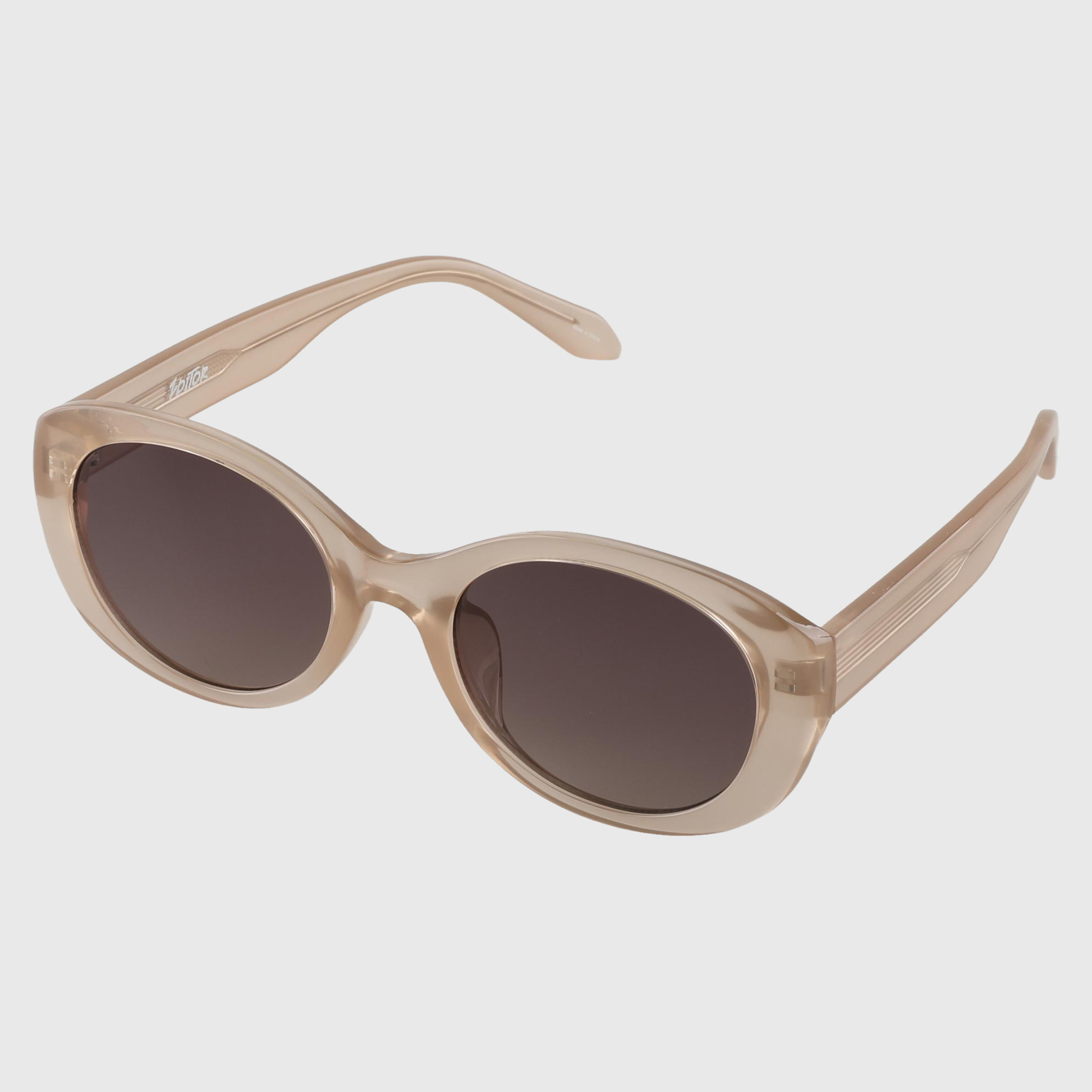 오벌형 볼드 가벼운 라운드 자외선차단 패션 선글라스 UV400