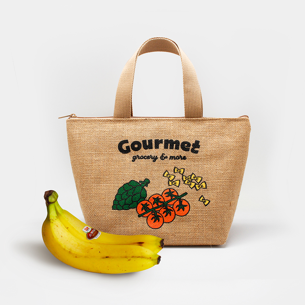 주트 보냉백 (2종)