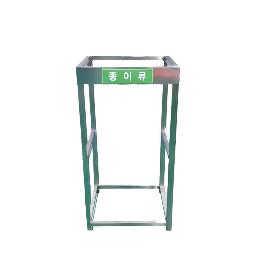 쓰레기분리배출 재활용 분리수거대 철제 대용량 야외 분리수거함 - 상세 이미지 2