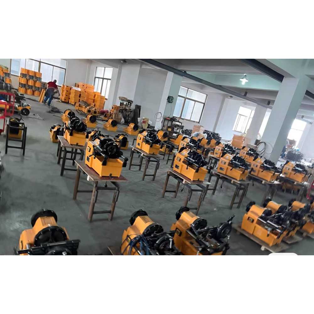 파이프 나사 가공기 전동 스레딩 절삭기 수리 공구 2인치(750W) 220V - 상세 이미지 3