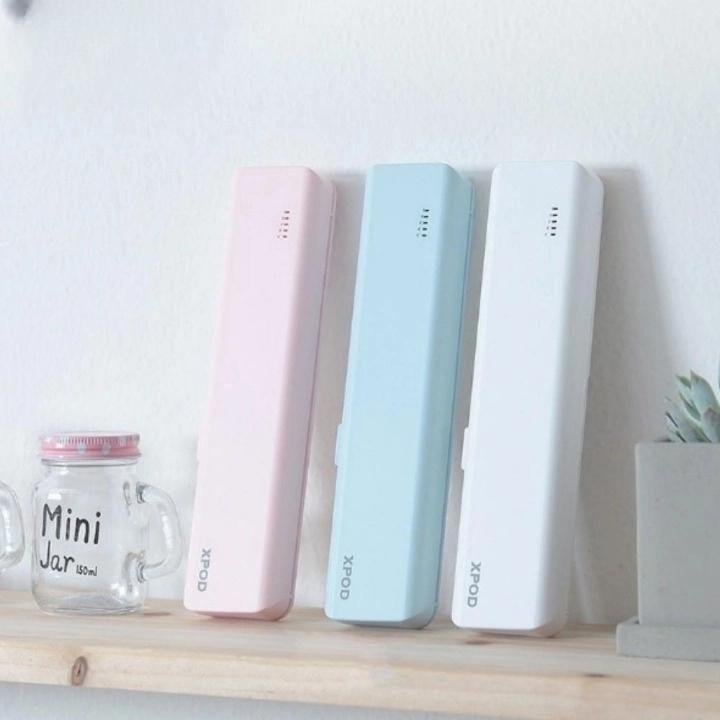 휴대용칫솔소독기 살균칫솔걸이 여행용칫솔살균기 건전지 제품 이미지