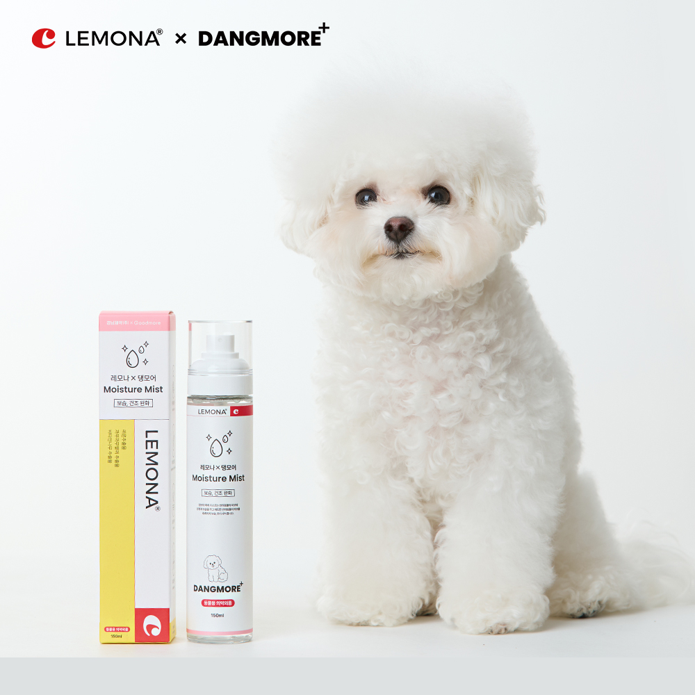 레모나 댕모어 강아지 고양이 미스트 정전기 방지 피모 보습 150ml, 2개 - 상세 이미지 3