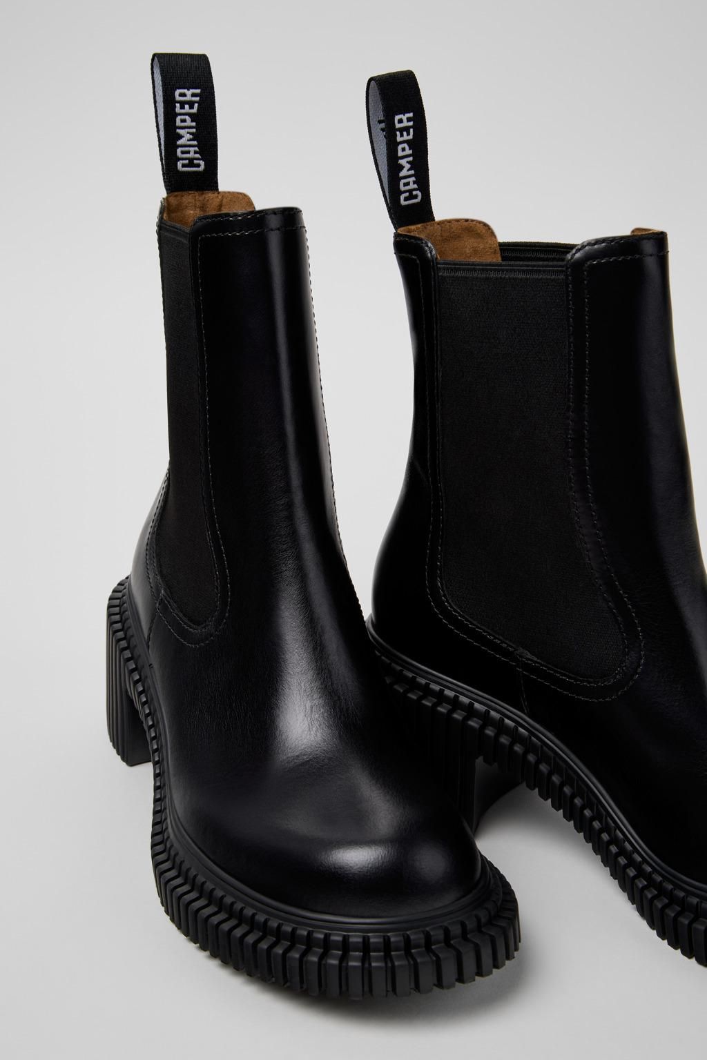 캠퍼 테크니컬 블랙 미들부츠 Pix London K400803-001 BLACK - 상세 이미지 2