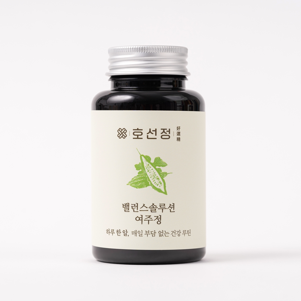 호선정 밸런스솔루션 프리미엄 여주정 여주환 국내산 800mg 100정, 1개 - 상세 이미지 3