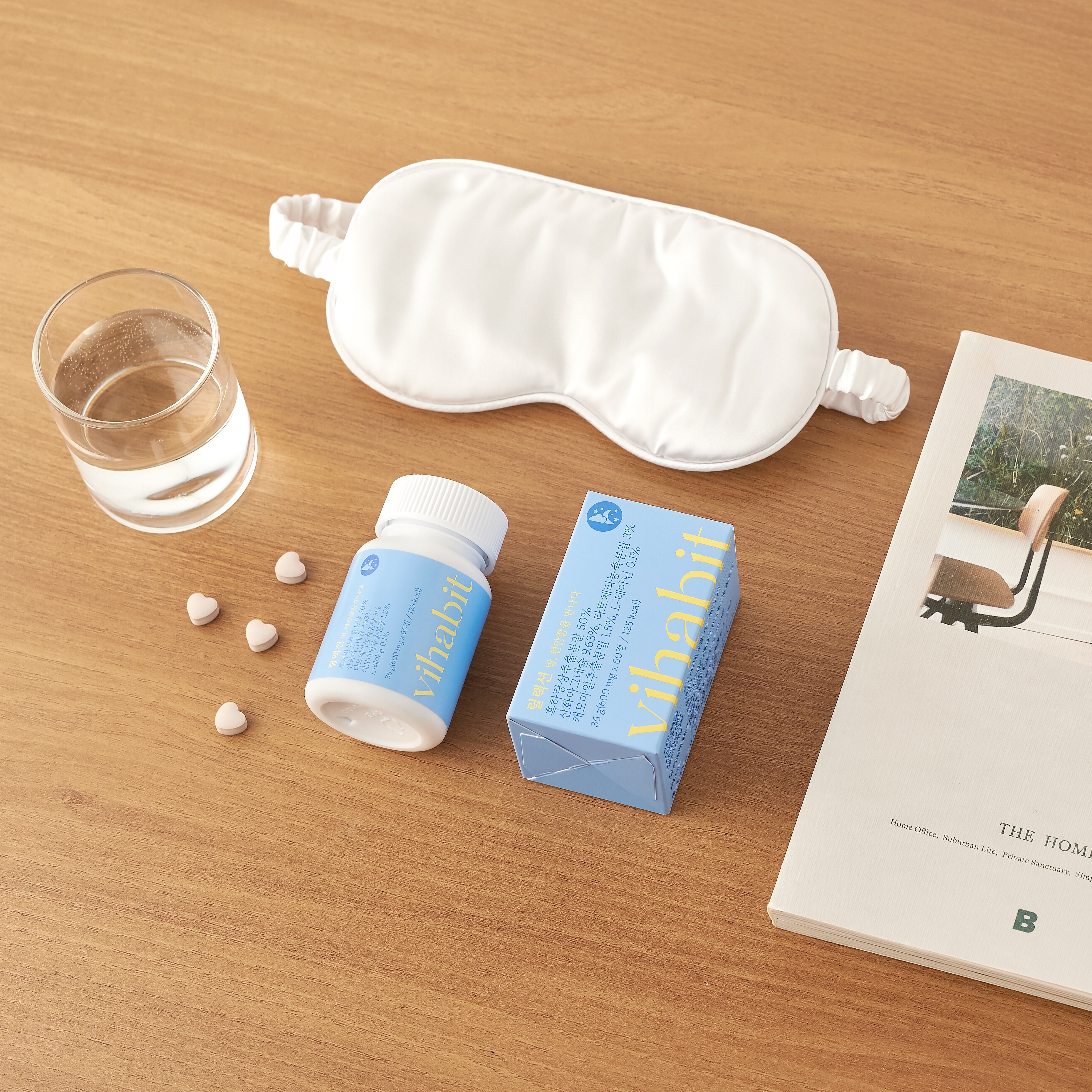 [바이탈해빗] 릴랙션 흑하랑상추 테아닌 수면영양제 60정, 1개 - 상세 이미지 3