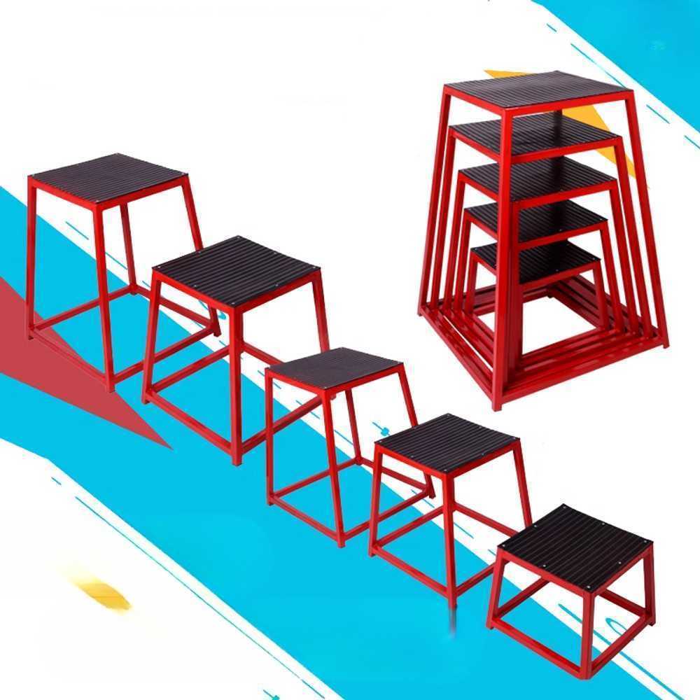 점프박스 크로스핏 플라이오 점프 트레이닝 박스 30cm+45cm(레드) - 상세 이미지 4
