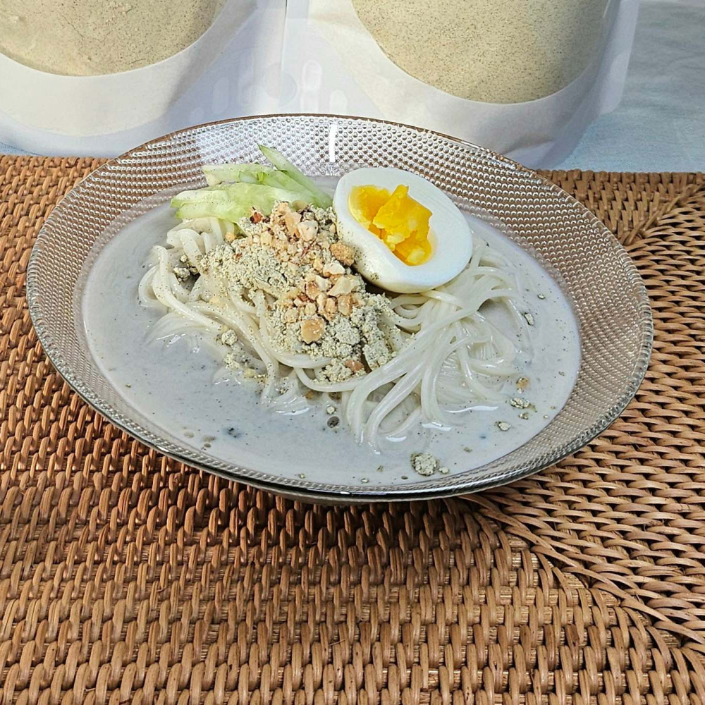 국산 서리태 가루 1kg (500g+500g) 모닝팜 쪄서 볶은 검은콩 검정콩 분말