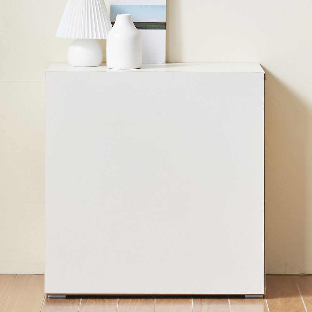 피트 슬림 낮은거실장 600 미니 티비다이 TV 받침대 수납장