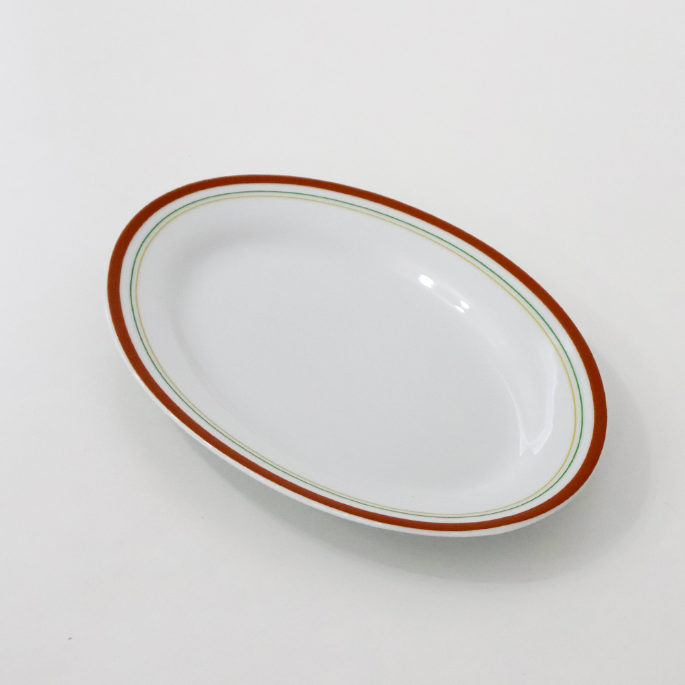 로얄보덴 포플러 도자기 타원 접시 24cm (2color) - 상세 이미지 2