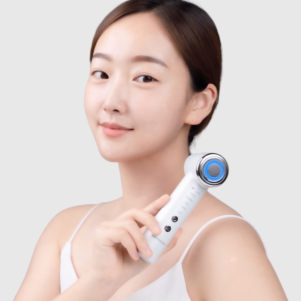 메이홉 갈바닉 고주파마사지기 얼굴 쿨링 피부관리기 뷰티디바이스