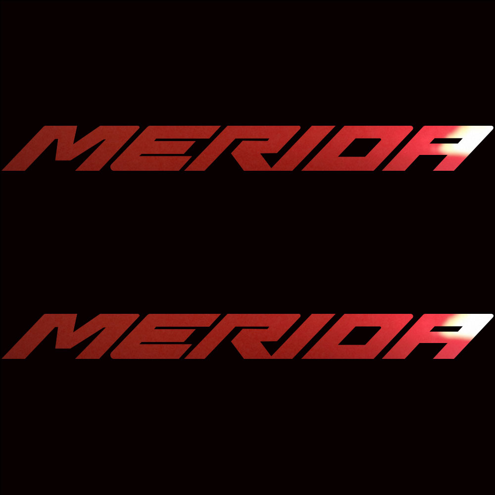 메리다 MERIDA 로드 자전거 데칼 스티커  싱글 세트(1set 2개) - 상세 이미지 3
