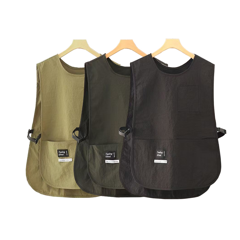 주방 업소용 방수 앞치마 보육교사 앞치마 조끼형