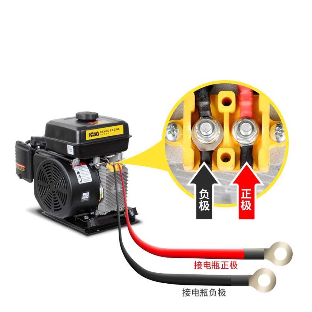 소형 직류 발전기 엔진 캠핑용 전원 공급 장비 자동차 5000W - 상세 이미지 3
