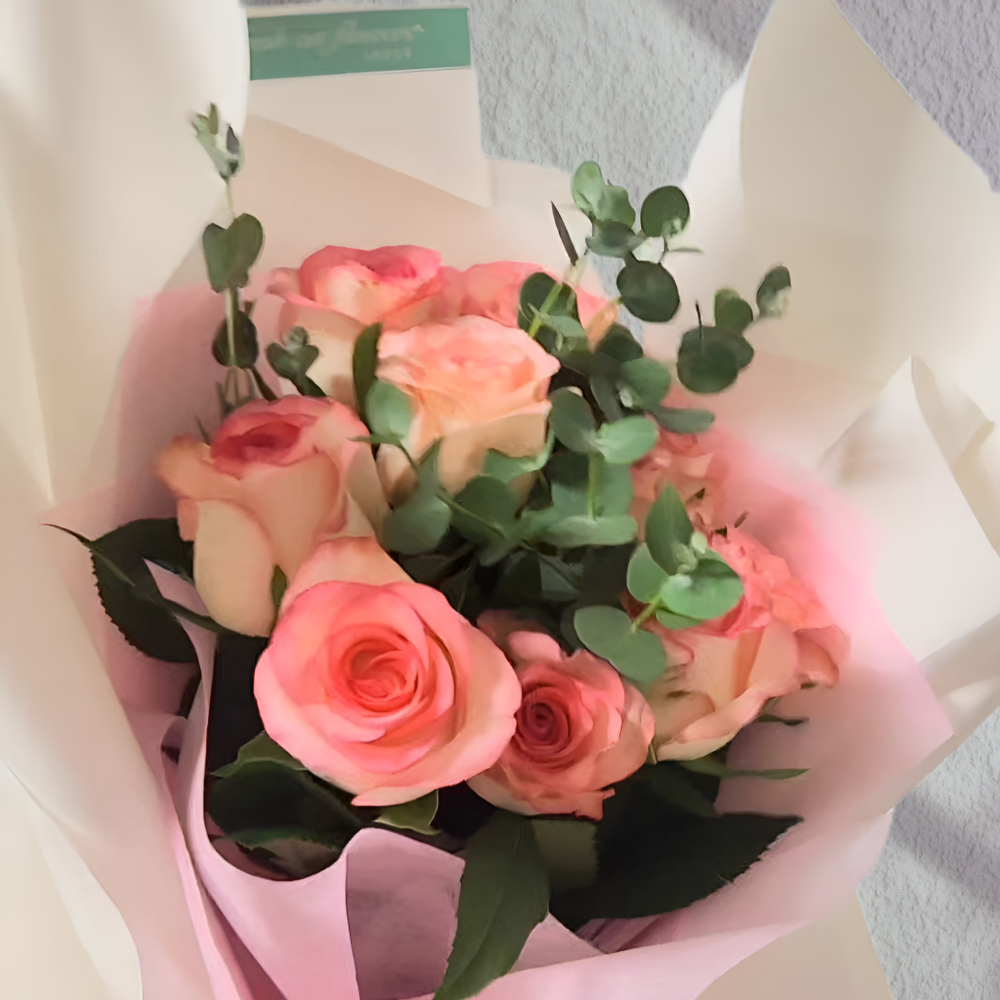 장미꽃 생화 꽃다발 쥬빌리아 장미 생화 기념일 졸업식 축하 택배 전국배송 - 상세 이미지 3