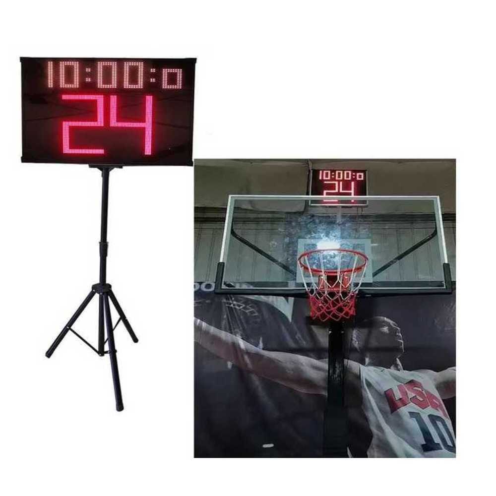 실내 체육관 LED 점수판 전자식 경기 점수 디스플레이 700x500mm 무선 농구/탁구 점수판 - 상세 이미지 5