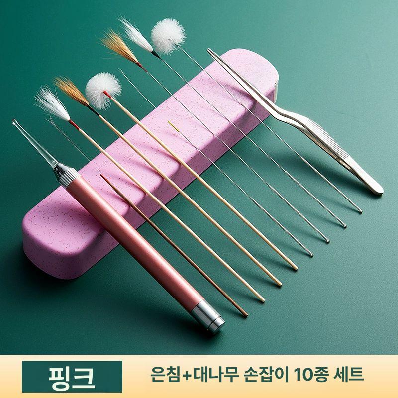 솜털 귀파개 귀이개 위생 청결 부드러운 일회용 귀관리 휴대 여행 세척도구 - 상세 이미지 2