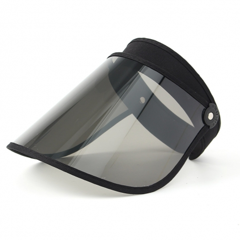 챙넓은 여름썬캡 여성 투명창 플라스틱 선가드 햇빛가리개 2p세트