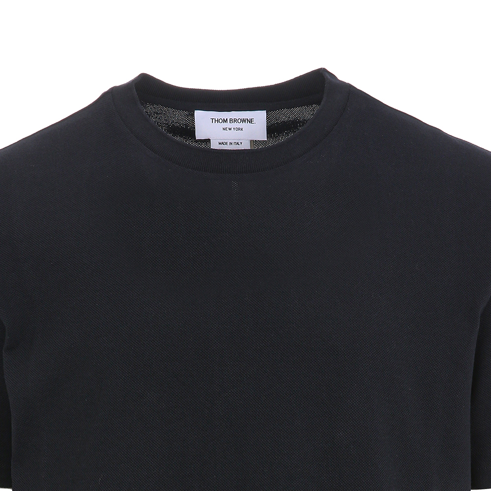 톰브라운 백 스트라이프 반팔티 MJS056A 00050 415 (2025 S/S) SIZE 4,5 - 상세 이미지 3
