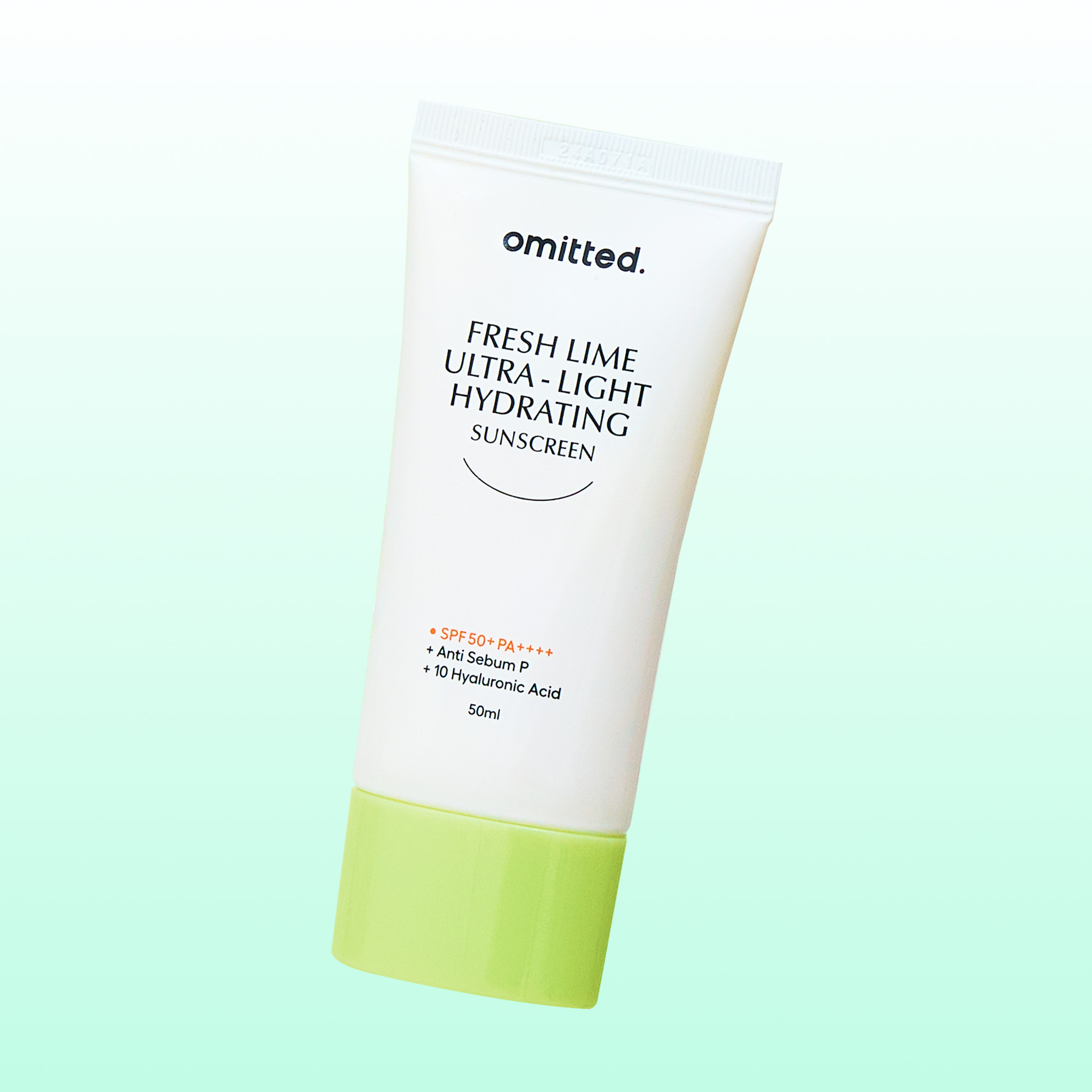 프레쉬라임 화잘먹 수분 선크림 50ml, 1개 - 상품 이미지