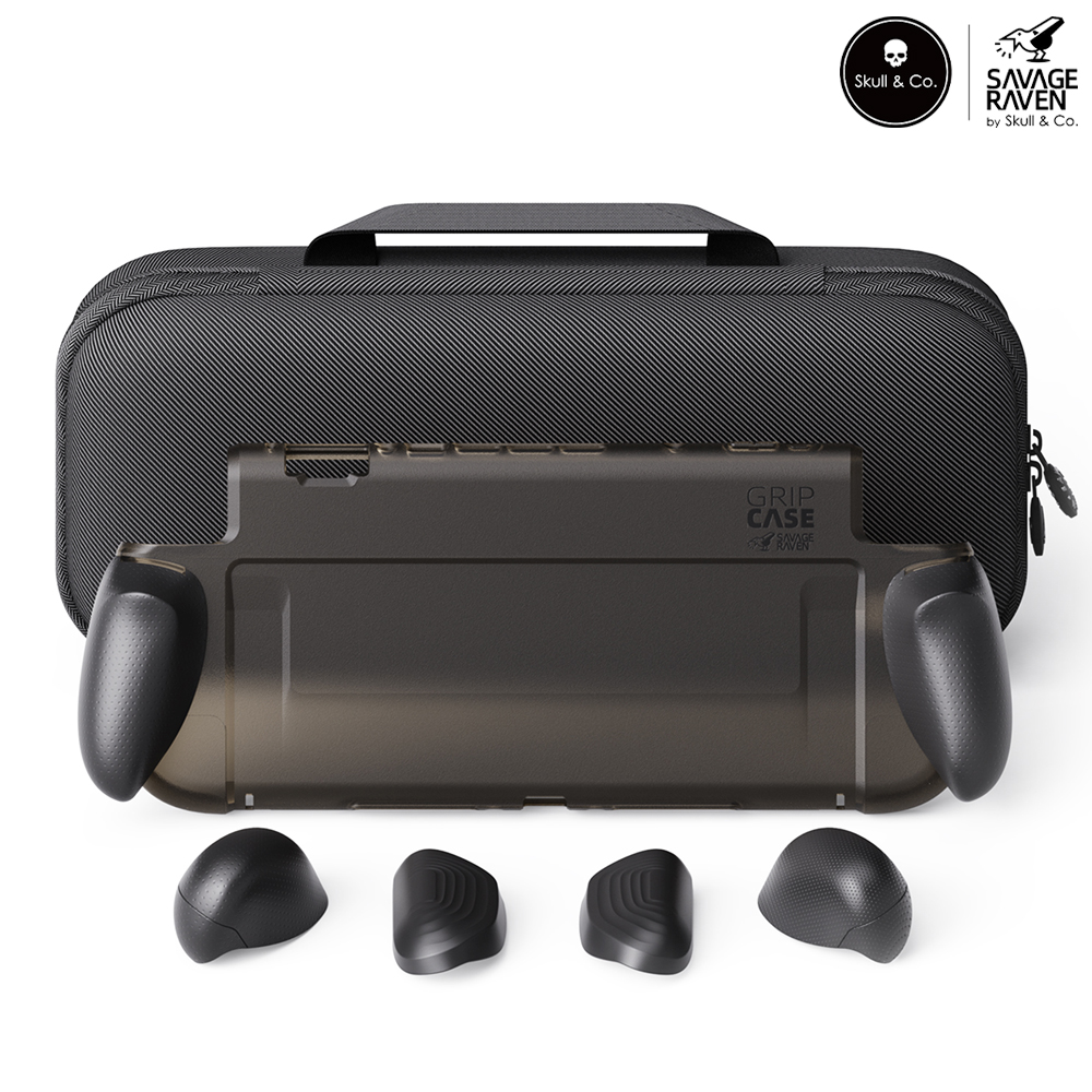 닌텐도 스위치2 케이스 스컬앤코 네오아머 그립케이스 맥스캐리 파우치 세트 - 상세 이미지 2