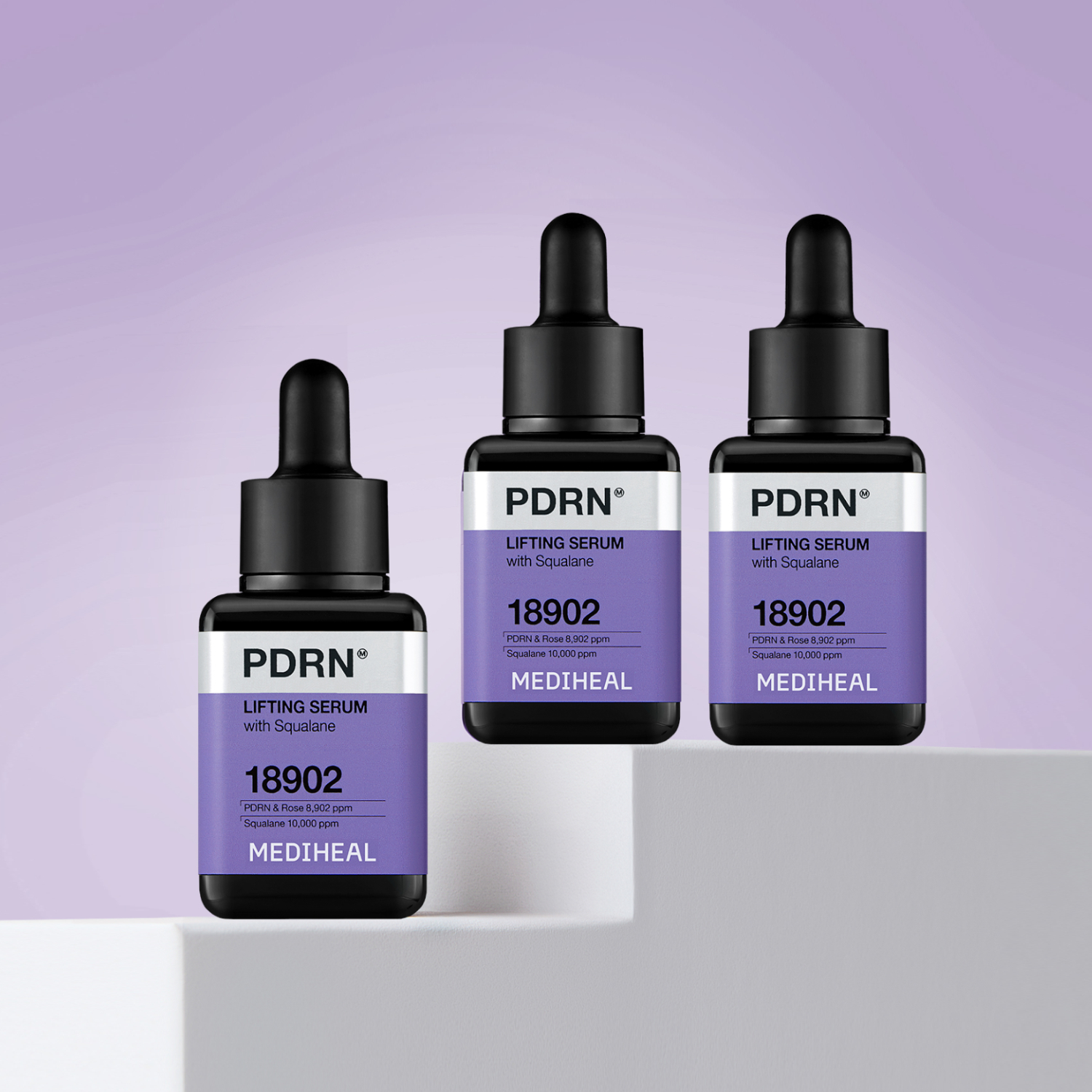메디힐 PDRN 모공 탄력 세럼 / 식물성 로즈 피디알엔 앰플 40ml, 3개 - 상세 이미지 2