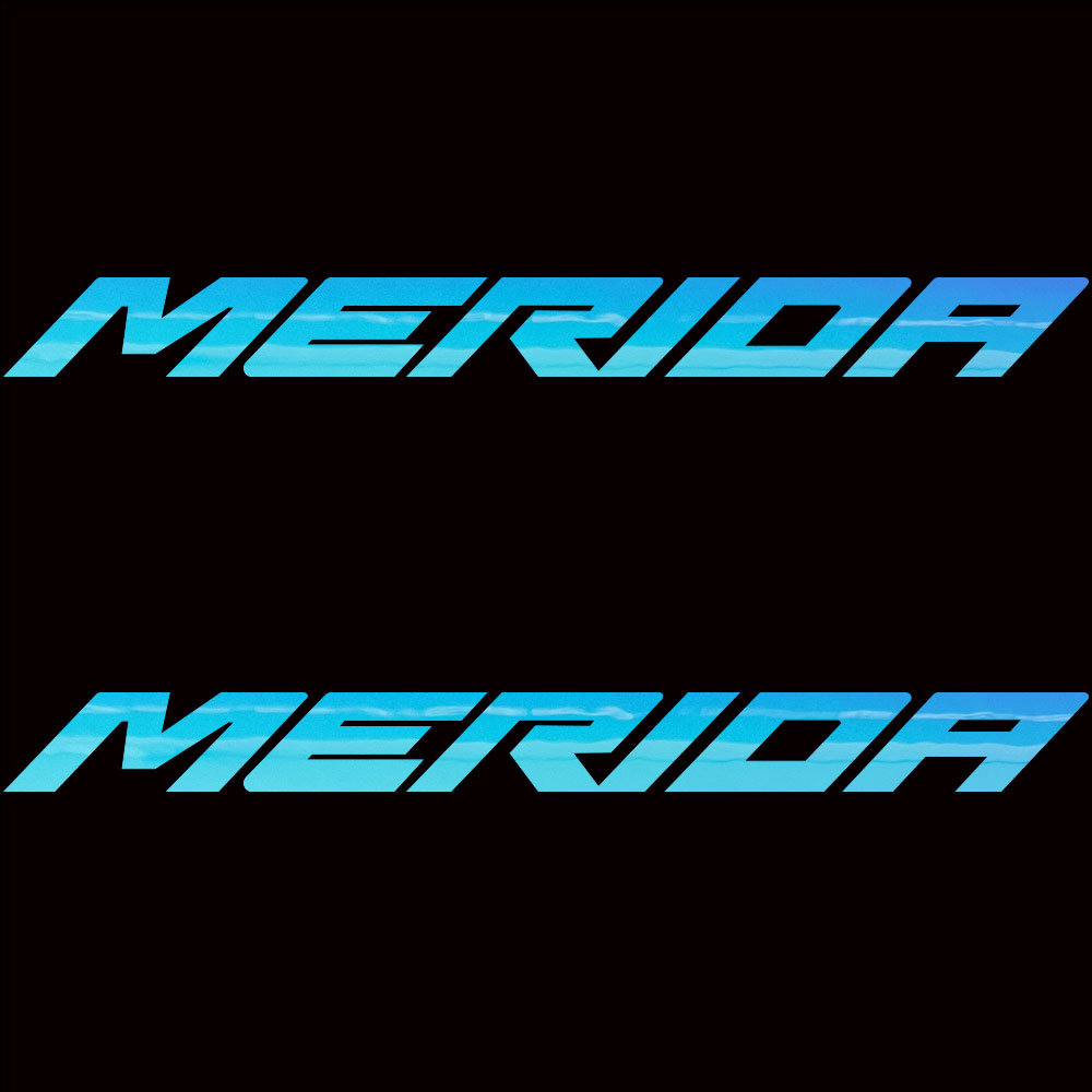 메리다 MERIDA 로드 자전거 데칼 스티커  싱글 세트(1set 2개) - 상세 이미지 4