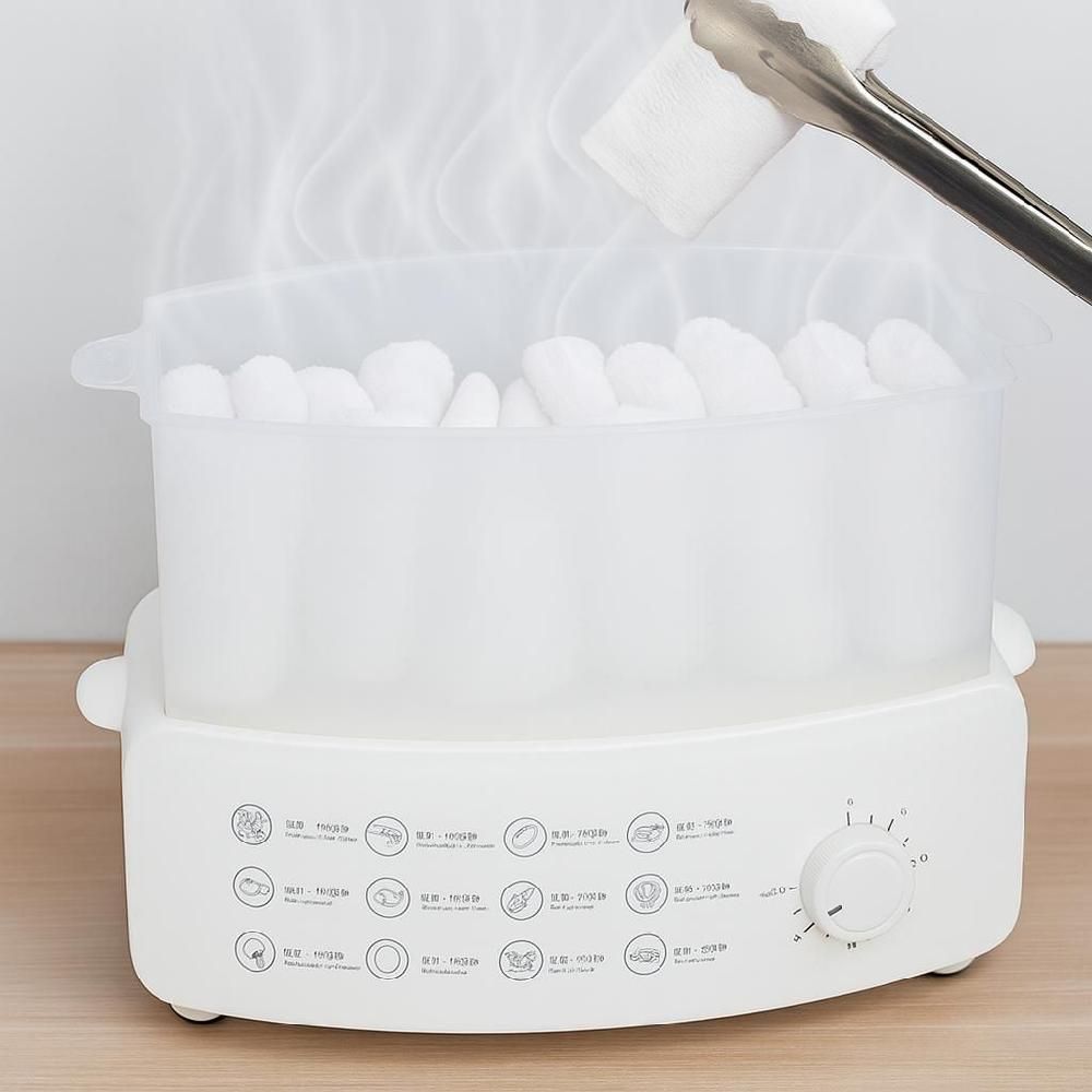 타올스팀기 마사지 뷰티샵 수건 고온 소독 히팅기 디지털 1단