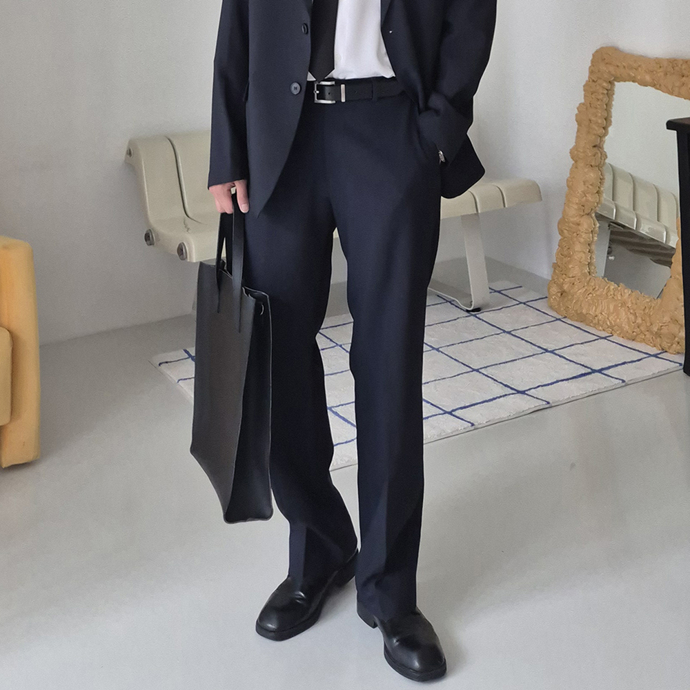 남자 슬랙스 셋업수트 아이스팬츠 남자 여름슬랙스 여름정장바지 - 상품 이미지