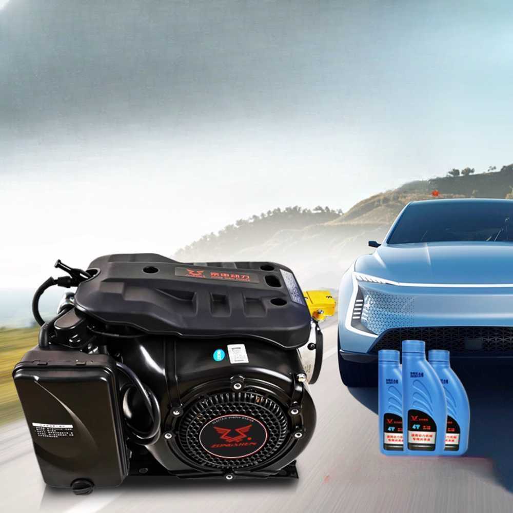 직류 발전기 엔진 소형 농기계 경운기 전기 휴대용 4000W EH4500 (60/72V) - 상세 이미지 2