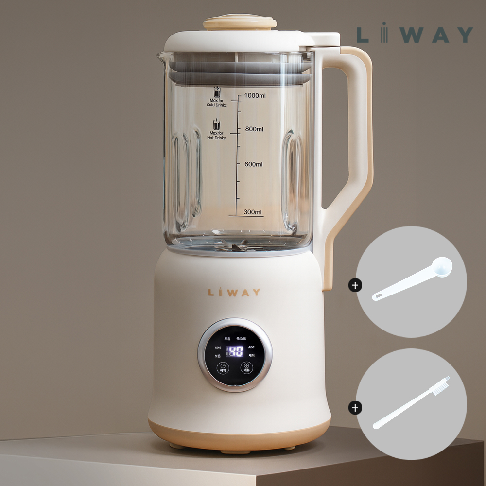 리웨이 두유 제조기 두유기 메이커 글라스 죽메이커 이유식 콩국수