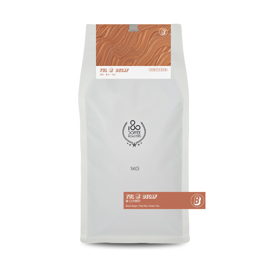180커피로스터스 원두커피 디카페인 율 블렌드 미디움라이트/다크 1kg - 상세 이미지 4