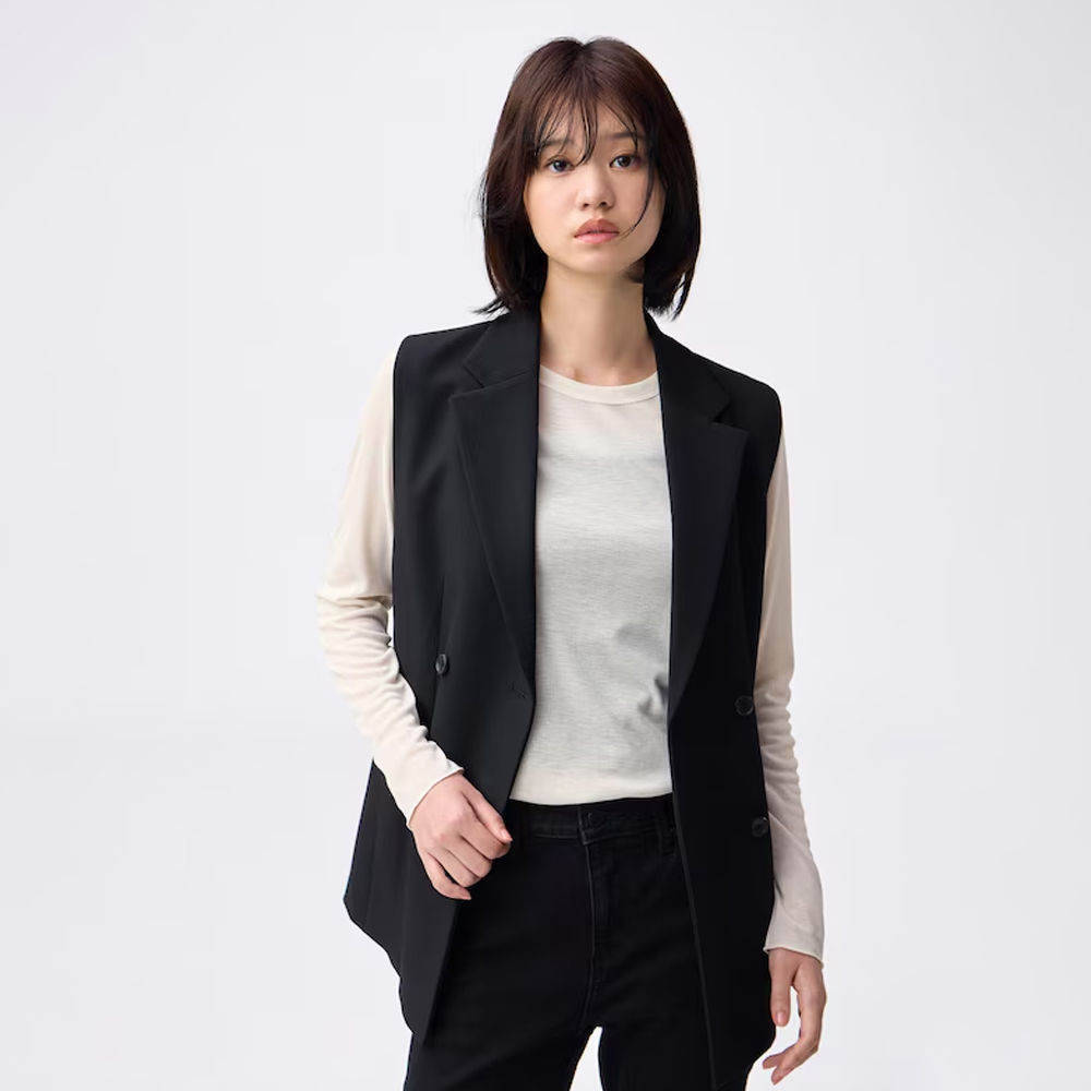 지유 긴팔티 소프트 시어 크루 넥 T 티셔츠 358176 - 상세 이미지 3
