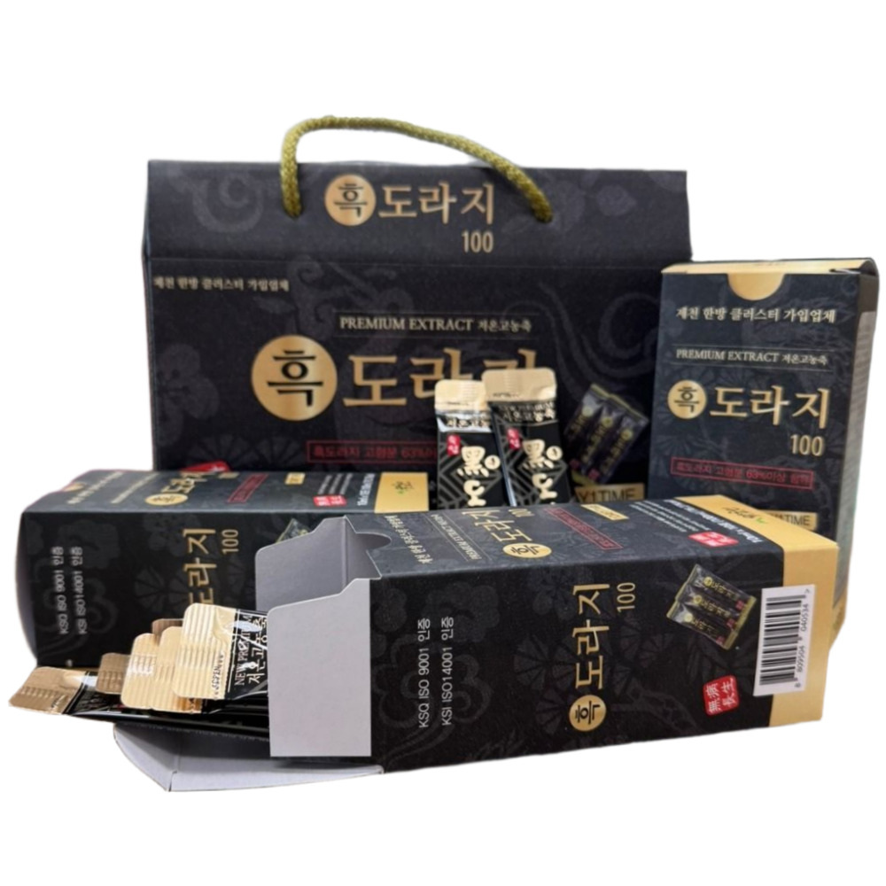 흑도라지진액 약도라지청 도라지즙 스틱 기력회복 약초인 30포, 1개 - 상세 이미지 2