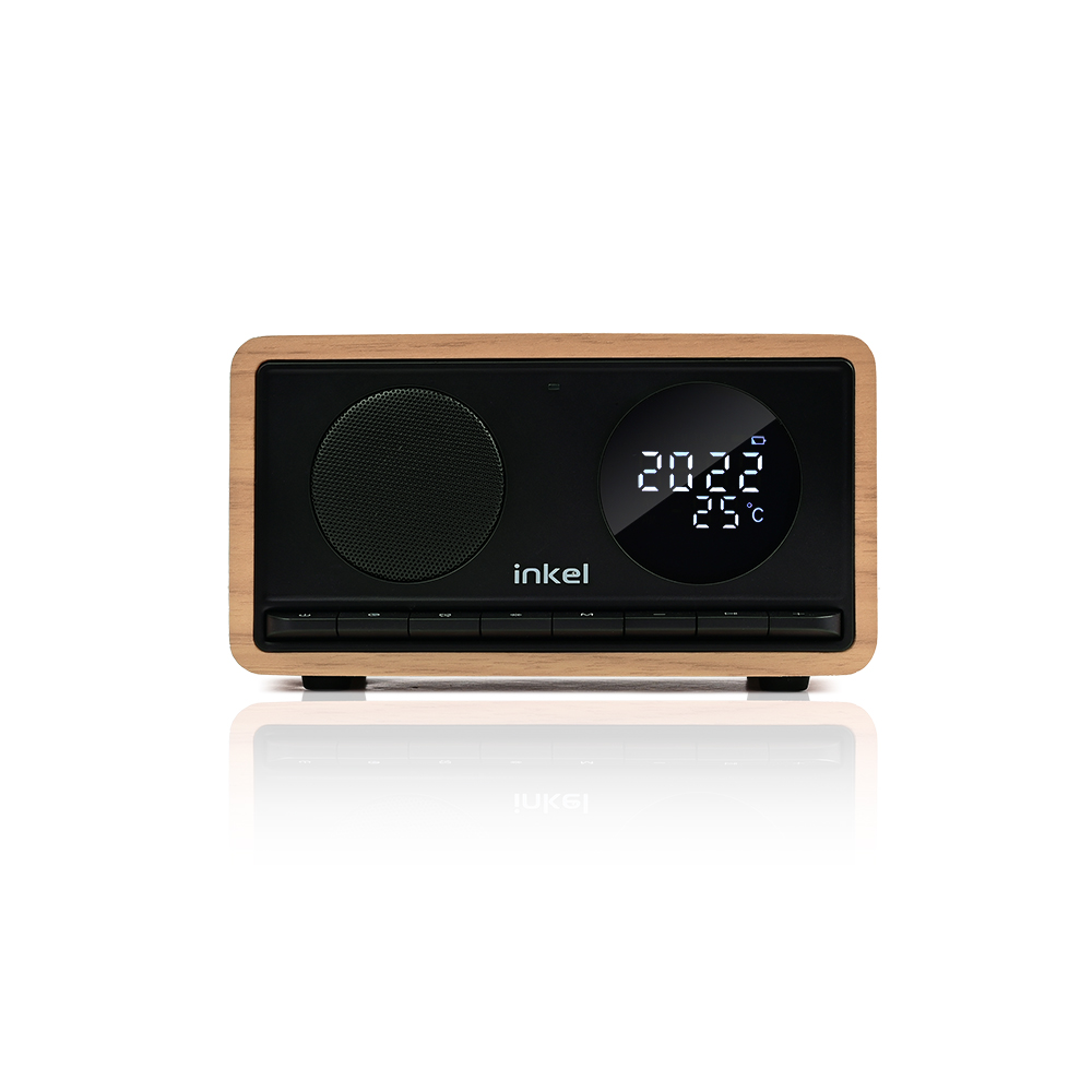 인켈 IK-BT55C 레트로 감성 블루투스 스피커 FM 라디오 스마트폰 무선충전 - 상세 이미지 2
