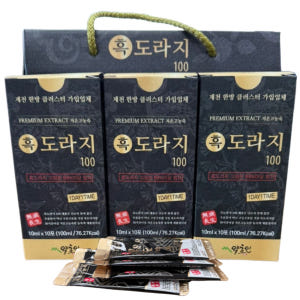 국산 약도라지 도라지청 흑도라지청 농축액 스틱 약초인 30포 맛있게 먹은 솔직 후기 - 상품 이미지 1