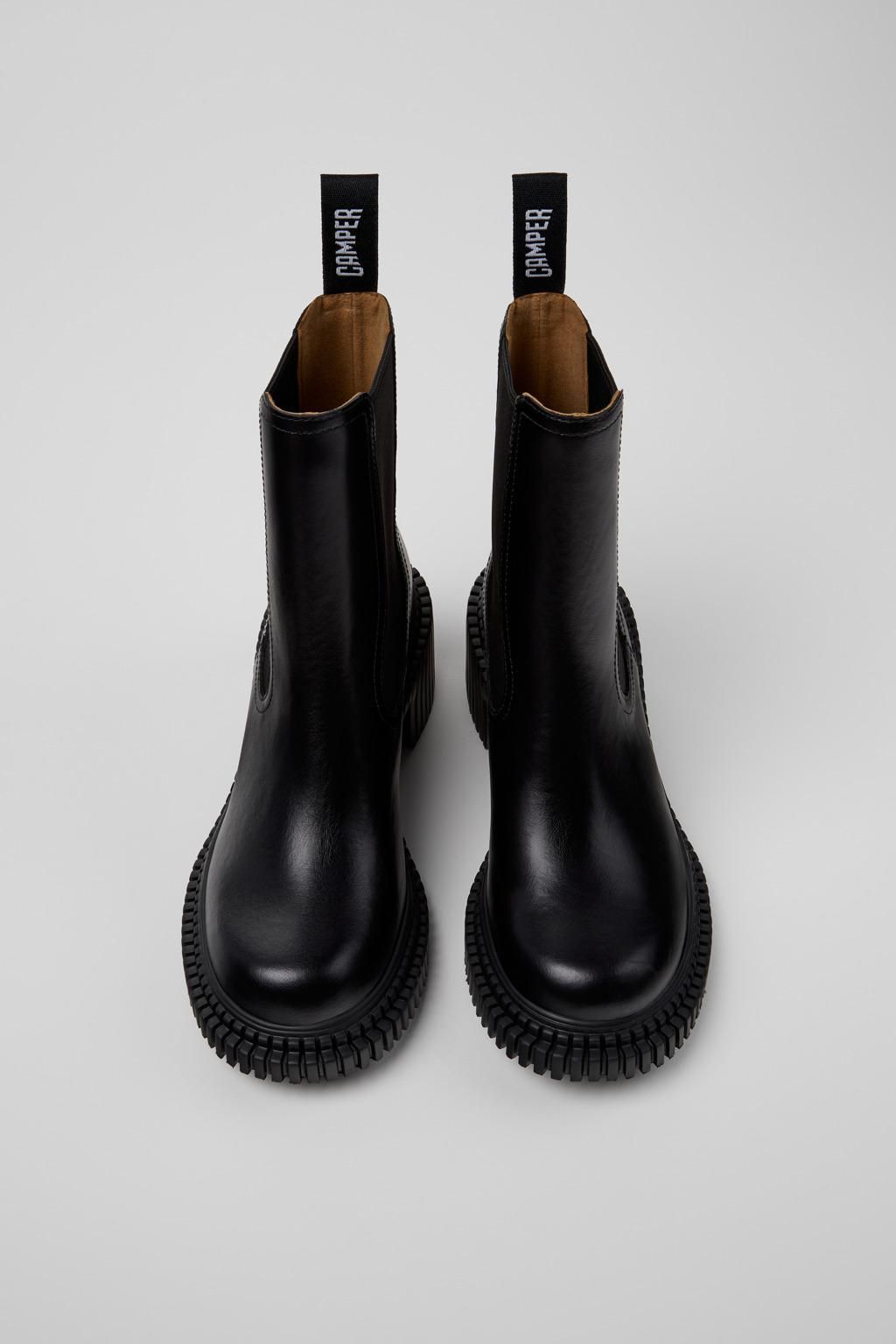 캠퍼 테크니컬 블랙 미들부츠 Pix London K400803-001 BLACK - 상세 이미지 4