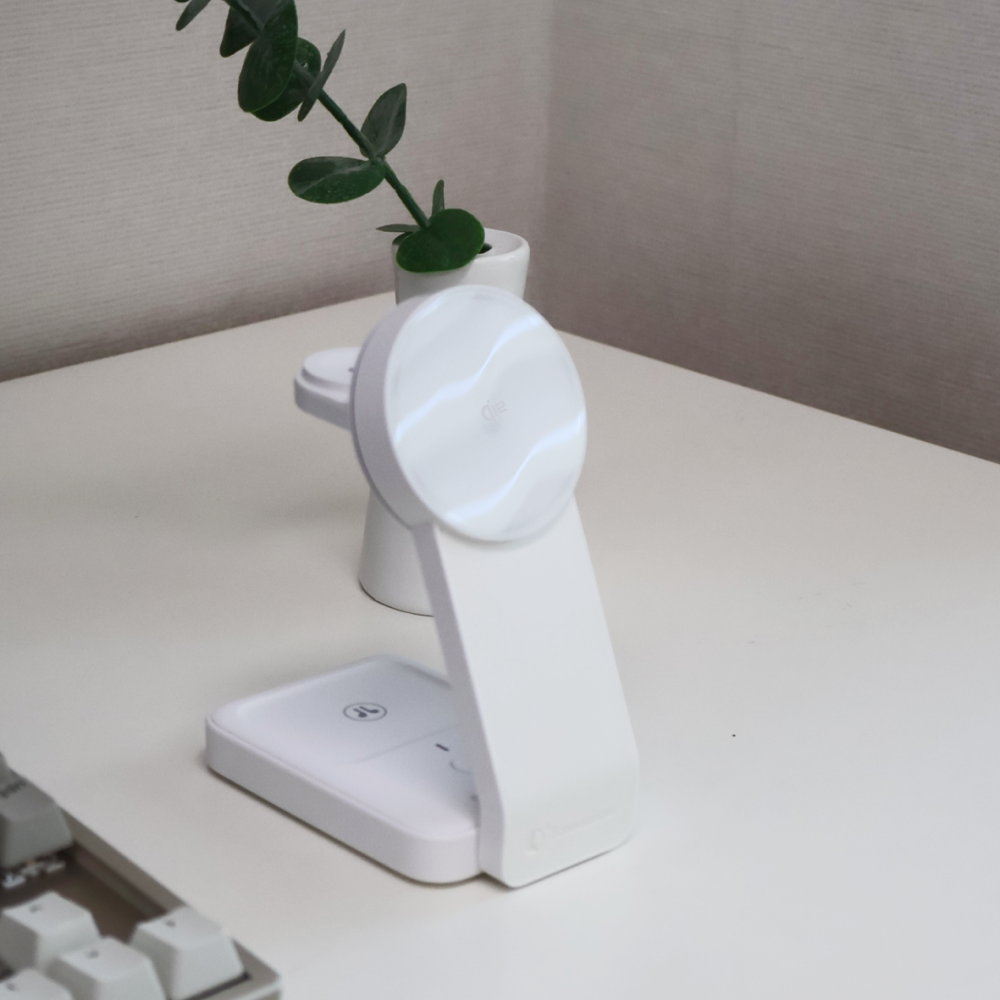 맥세이프충전기 qi2 갤럭시 워치 3in1 무선 충전기 거치대 아이폰 애플워치 고속