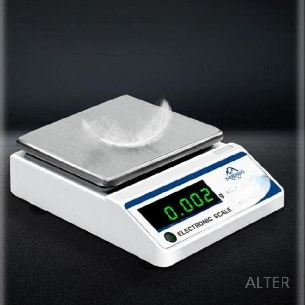 측정 계량기 산업용 소수점 초정밀 전자 실험실 저울 원판-200g 0.001g 방풍+추 - 상세 이미지 3