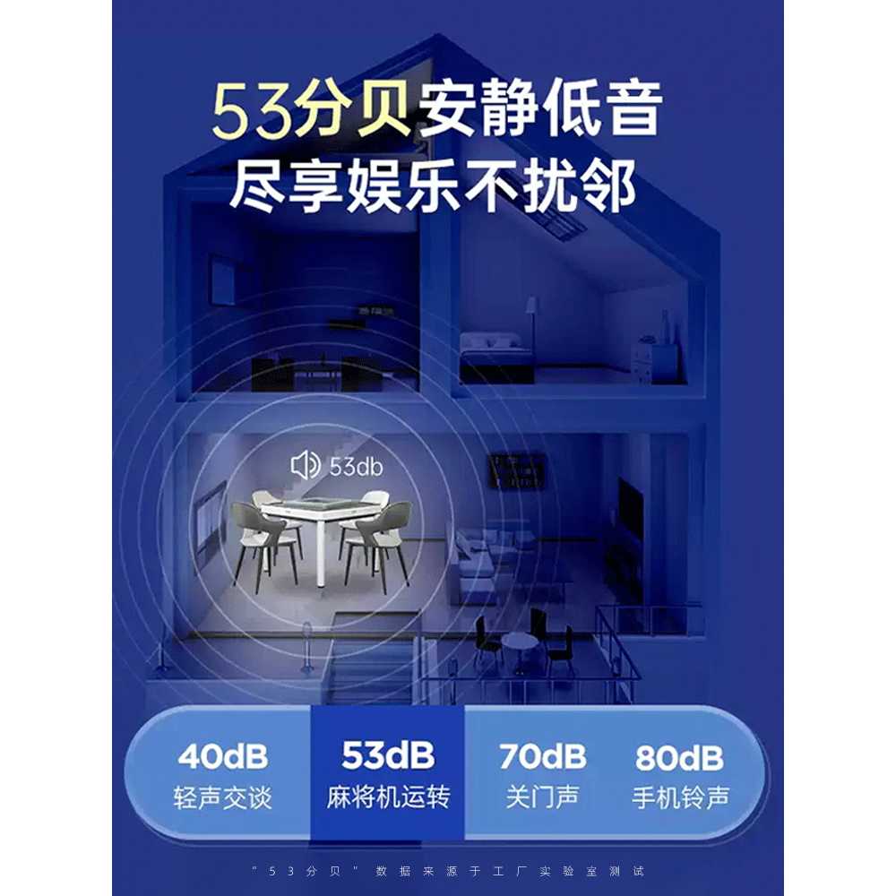 전동 보드게임 테이블 가정용 마작 겸용 놀이 책상 이미지 6