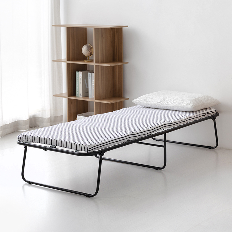 스틸다 접이식침대 싱글 79192 블랙스트라이프 4351.3132