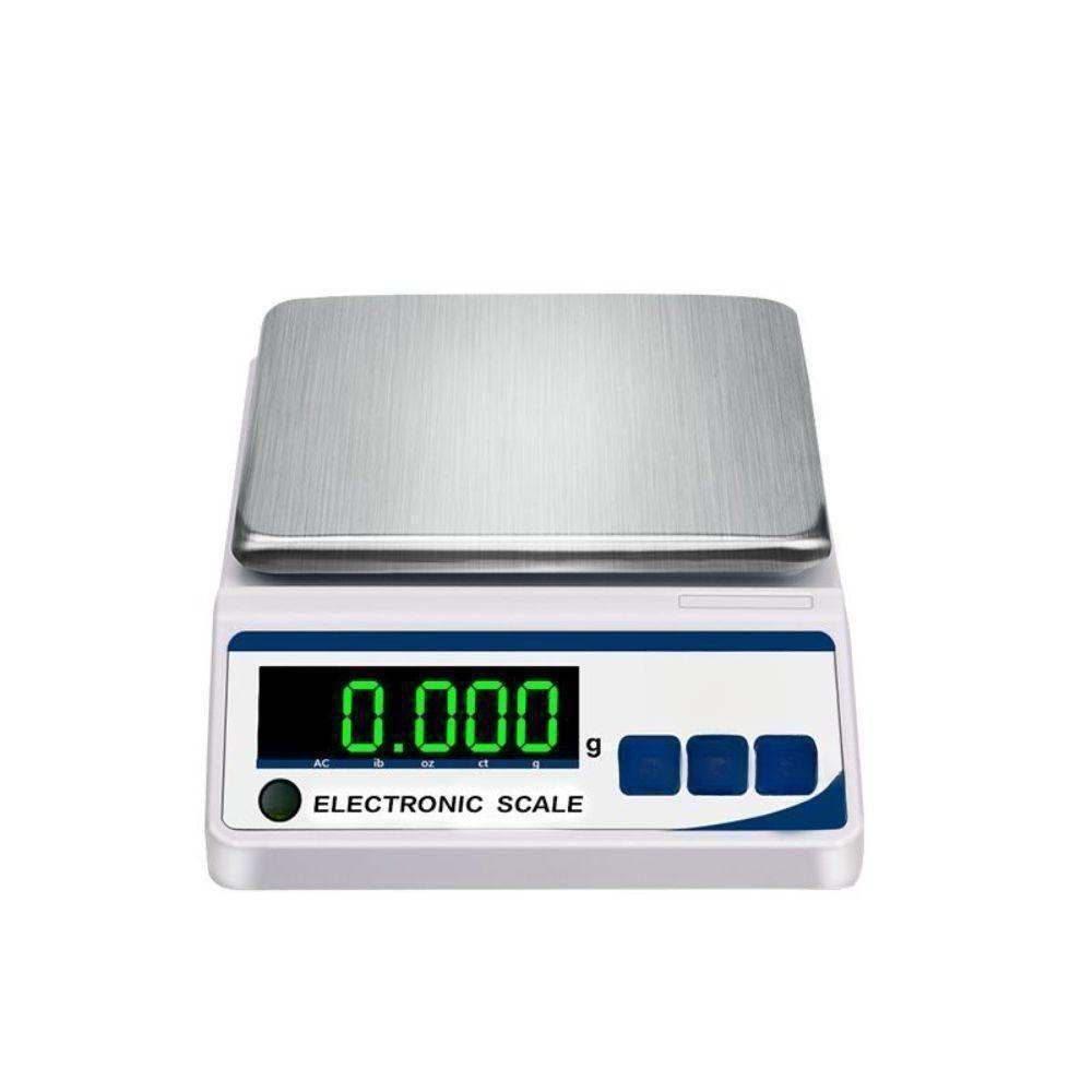 측정 계량기 산업용 소수점 초정밀 전자 실험실 저울 원판-200g 0.001g 방풍+추 - 상품 이미지