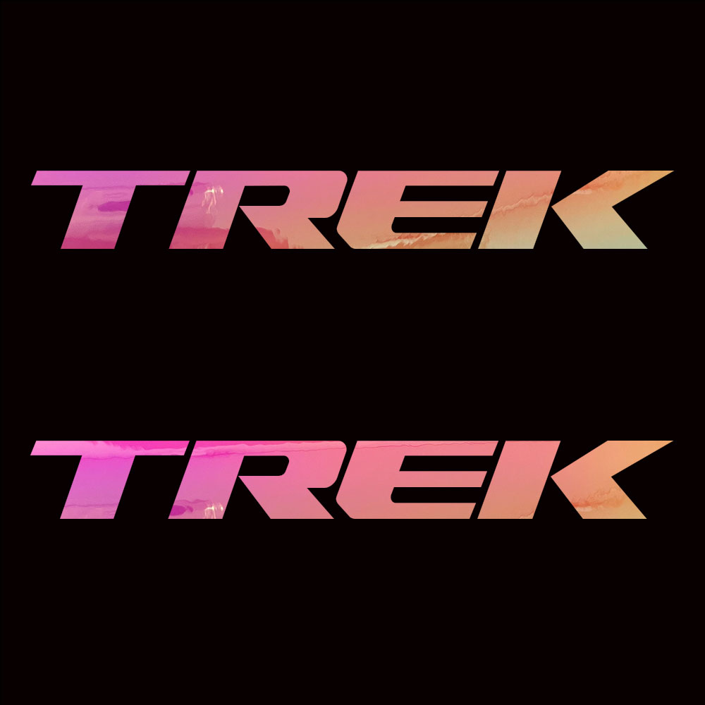 트렉 TREK 로드 자전거 데칼 스티커  싱글 세트(1set 2개) - 상품 이미지