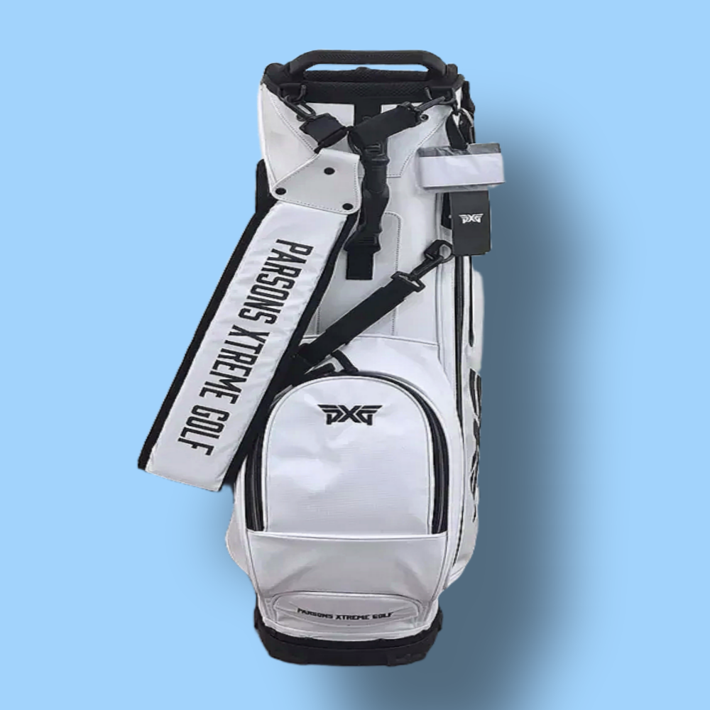PXG 엘리트 화이트 스탠드백 경량 프리미엄 골프백 - 상세 이미지 4