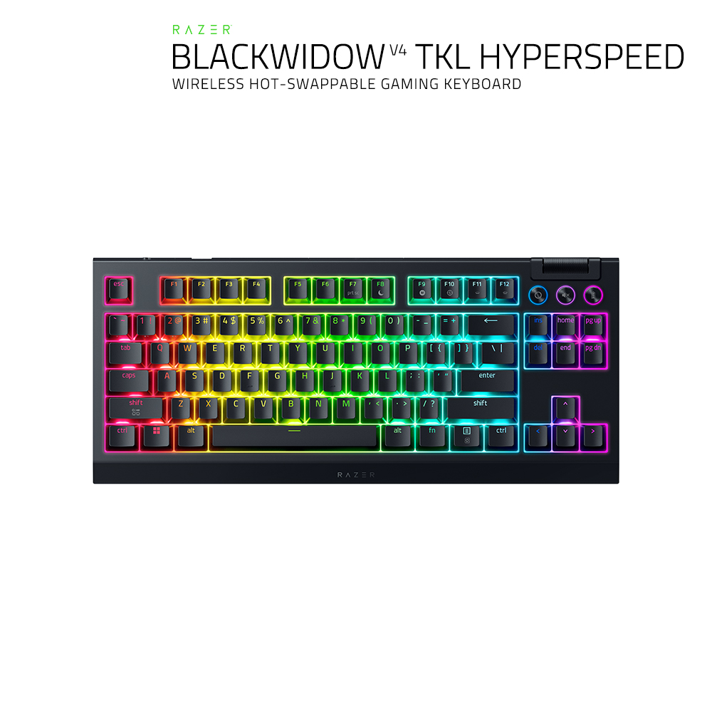 레이저코리아 Razer BlackWidow V4 TKL HyperSpeed 텐키리스 게이밍키보드 - 상세 이미지 3