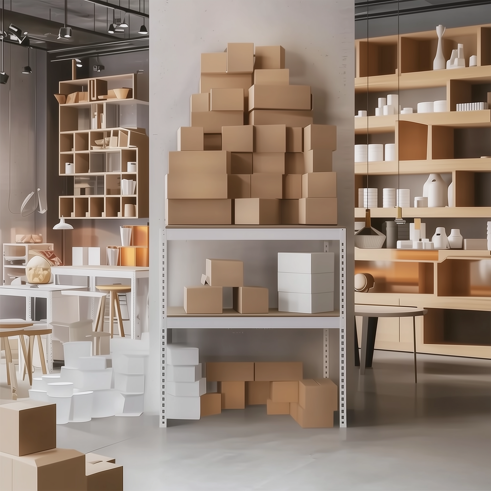 중량랙 스피드랙 2T 9T합판 철제 다용도 베란다 세탁기 창고선반 3003007502단