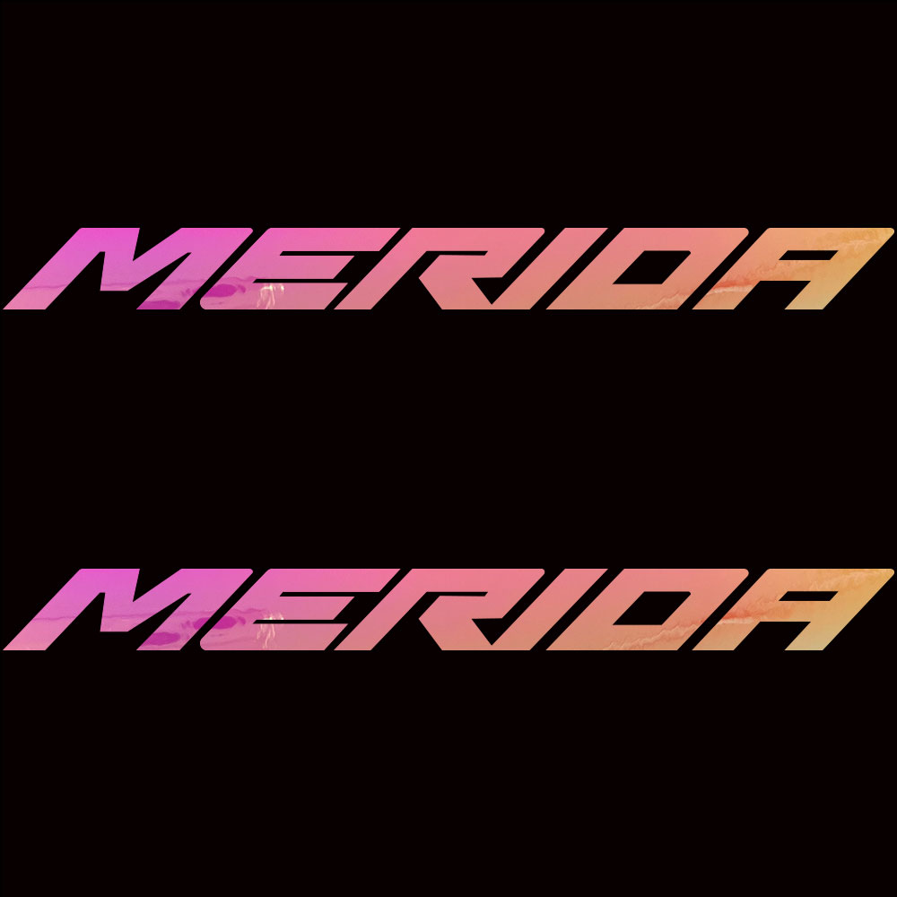 메리다 MERIDA 로드 자전거 데칼 스티커  싱글 세트(1set 2개) - 상세 이미지 5