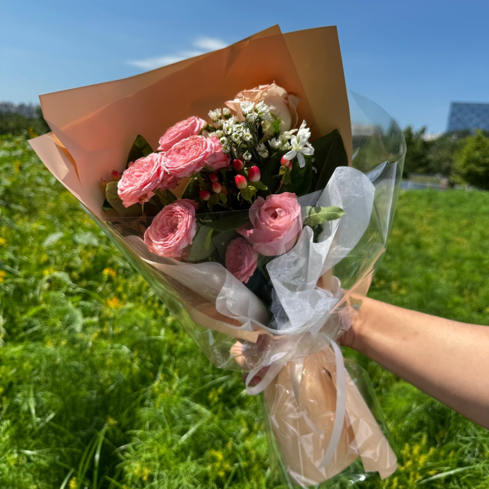 플라모어 생화꽃다발 생일축하꽃다발 생화택배 꽃배달싼곳 인터넷꽃도매 - 상세 이미지 2