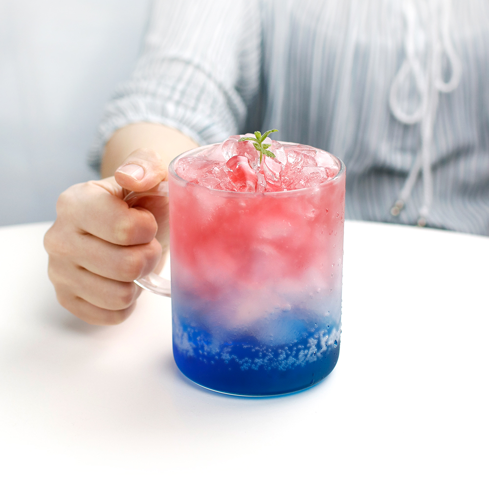 홈카페 티머그 소앤홈 소요 내열유리 스트레이트 핸들컵 500ml - 상세 이미지 5